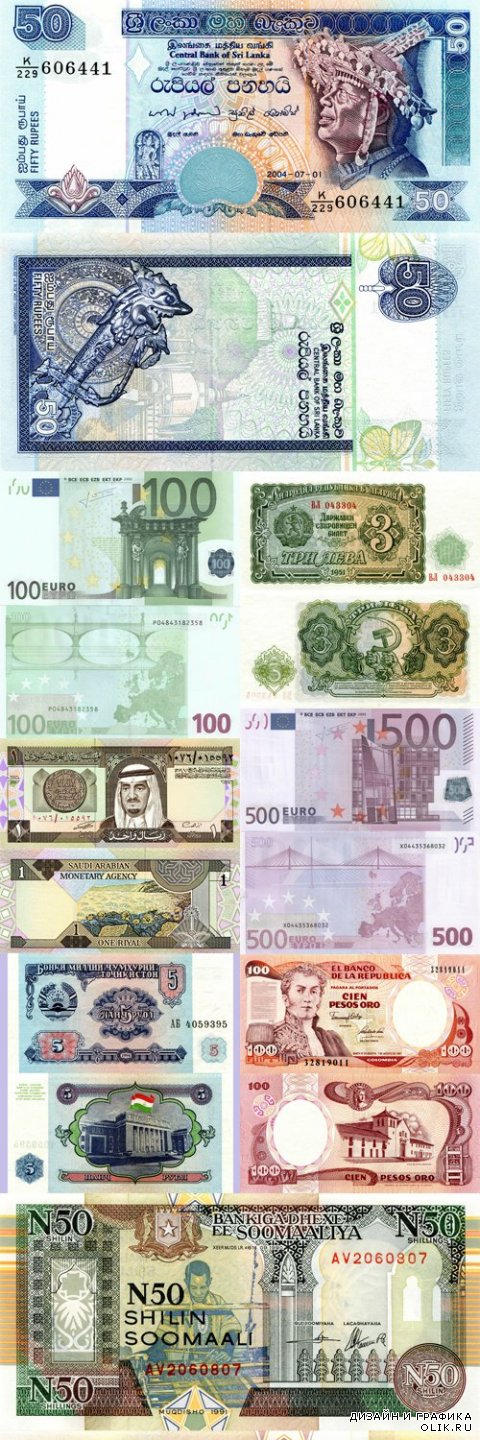 Money of different Countries