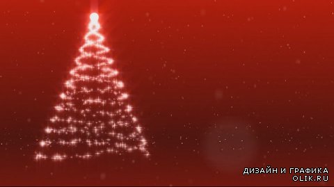 Christmas Tree of Lights Footage