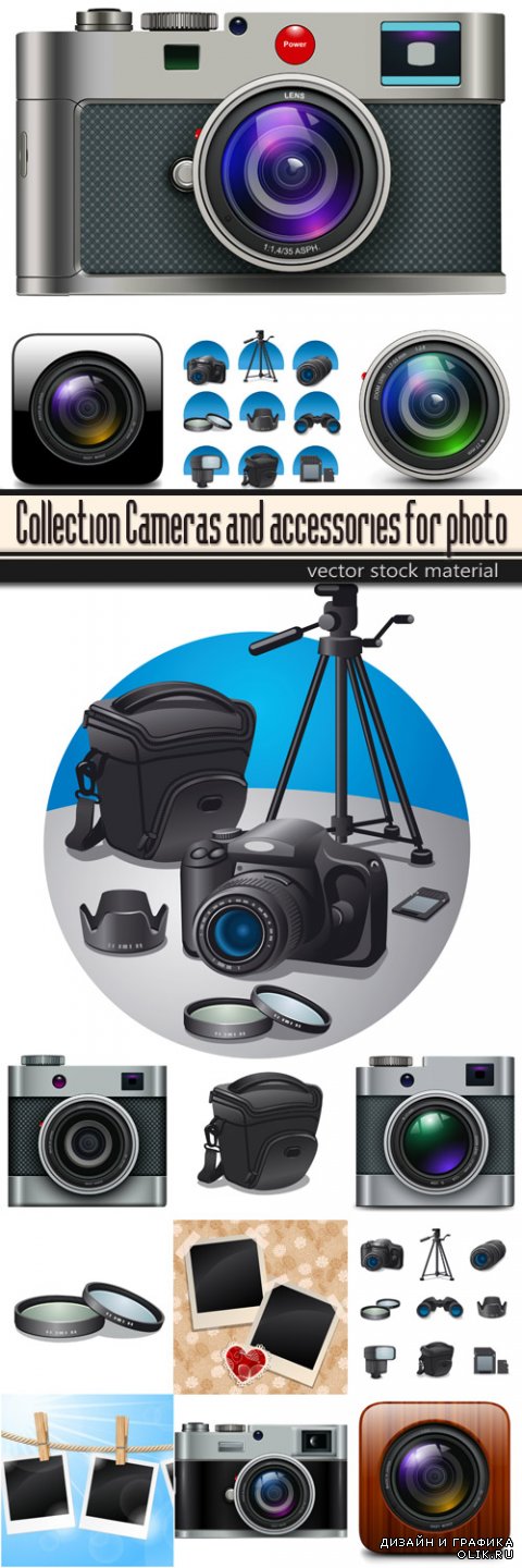 Collection Cameras and accessories for photo