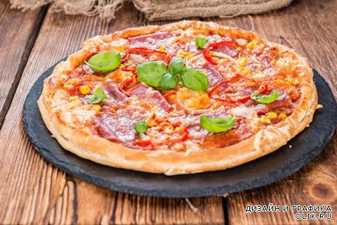 Растровый клипарт - Пицца 15