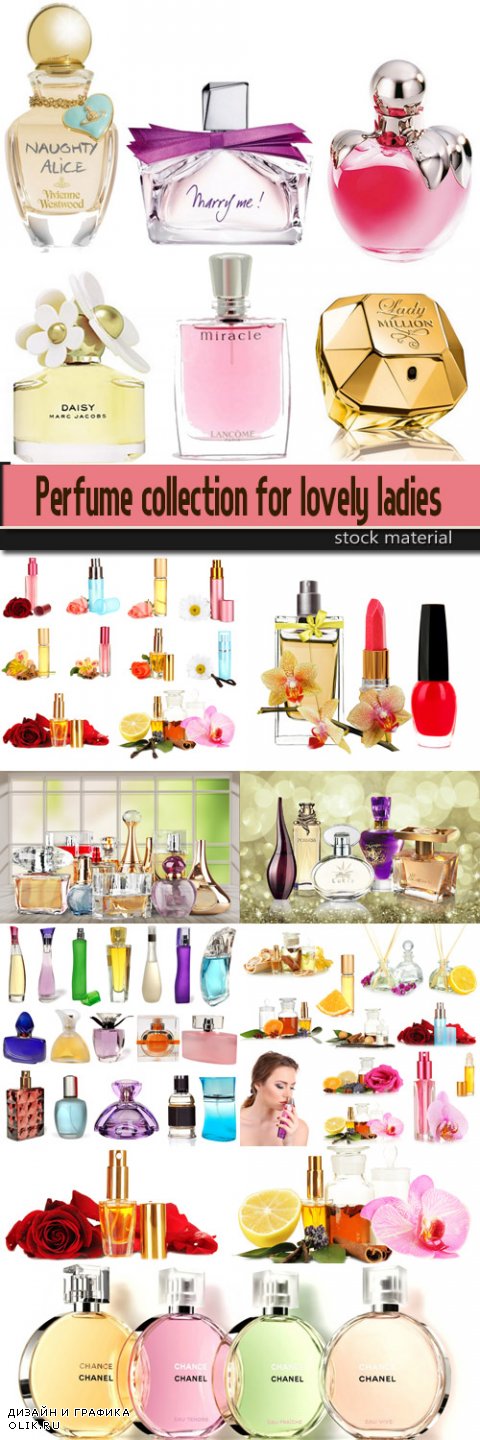 Perfume collection for lovely ladies