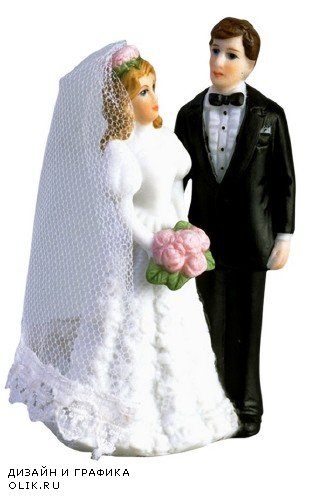 Свадебные фигурки, фигурки для свадебного торта