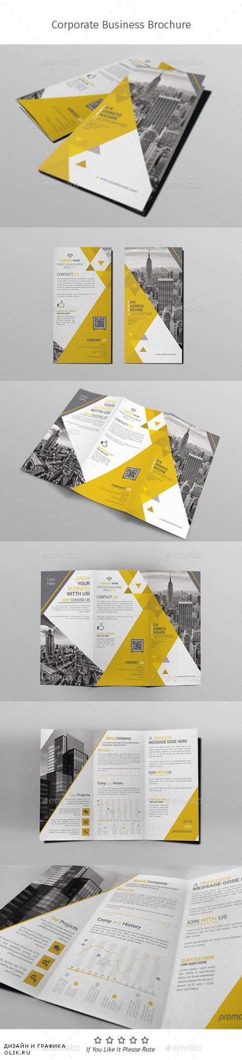 A4 Corporate Business Flyer Template Vol 10 14779666