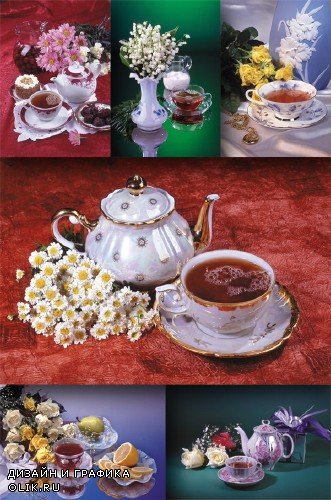 Фото - натюрморт: Чай и Цветы