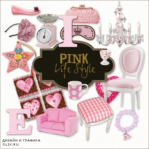 Scrap Kit - Pink Life Style