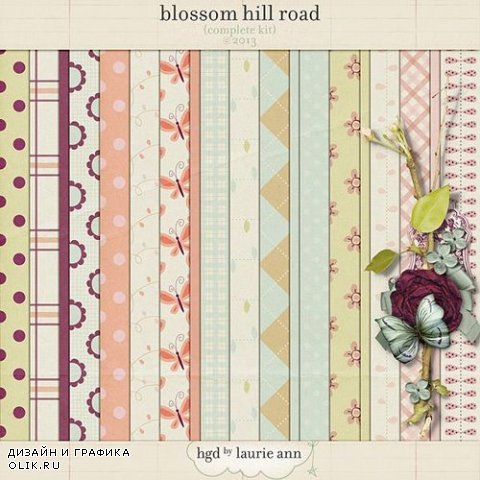 Скрап-набор - Blossom Hill Road