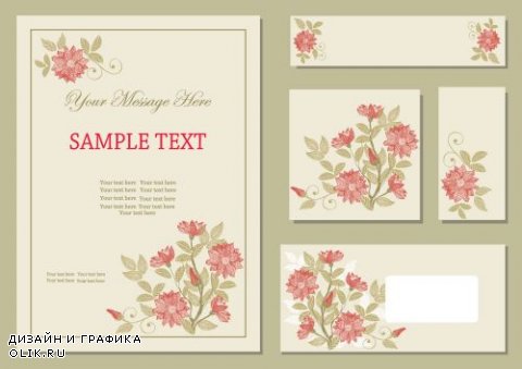 Business Cards And Invitations - 15 Vector