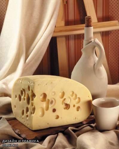 Сыр (кисломолочные продукты) клипарт