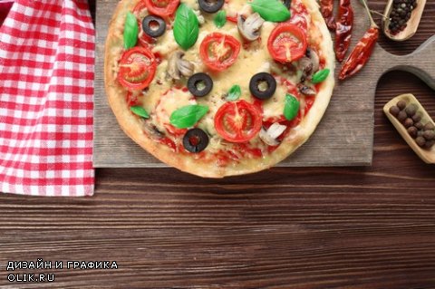 Растровый клипарт - Пицца 18
