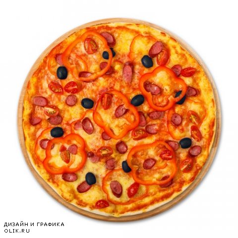 Растровый клипарт - Пицца 19