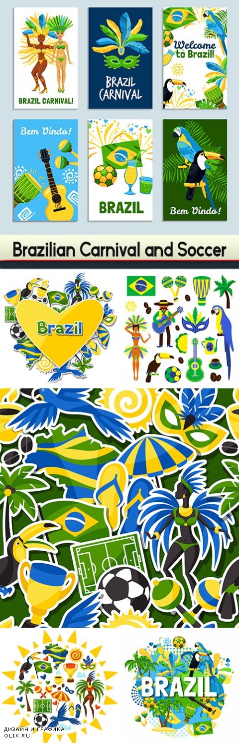 Brazilian Carnival and Soccer