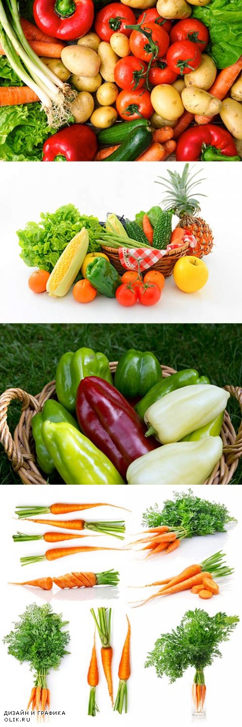 Растровый клипарт - Свежие овощи 7