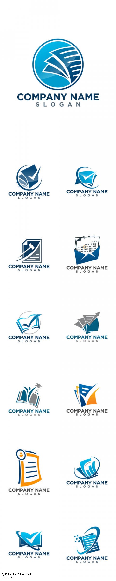 Vector Bookkeeping Logos