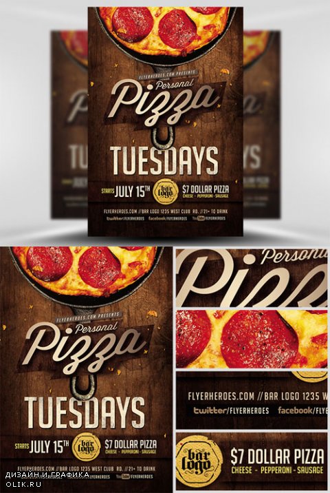 Flyer Template - Pizza Tuesdays