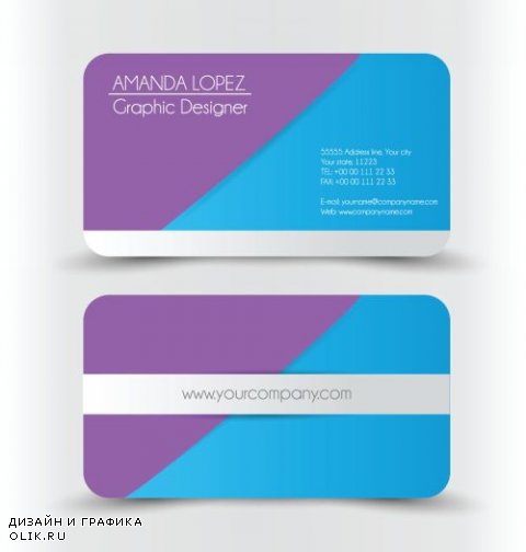 Business Card Design #57 - 30 Vector