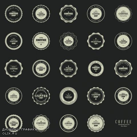 Different Labels & Stickers #28 - 15 Vector