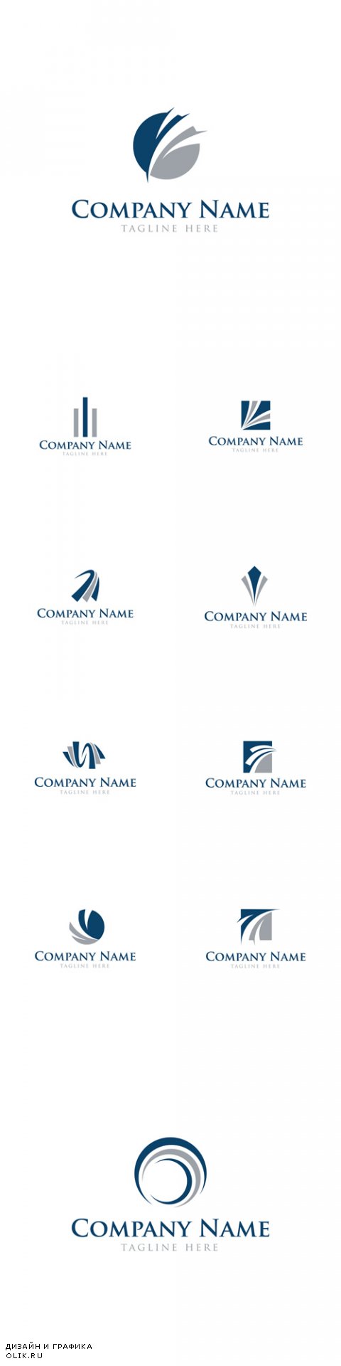 Vector Abstract Business Finance Logos