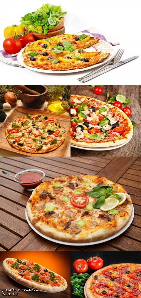 Растровый клипарт - Пицца 22