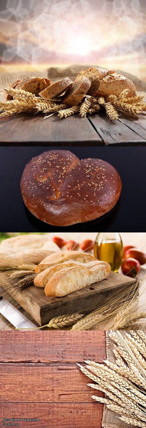 Растровый клипарт - Свежий хлеб 18