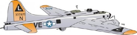 Военные самолеты (подборка авиации в векторе)