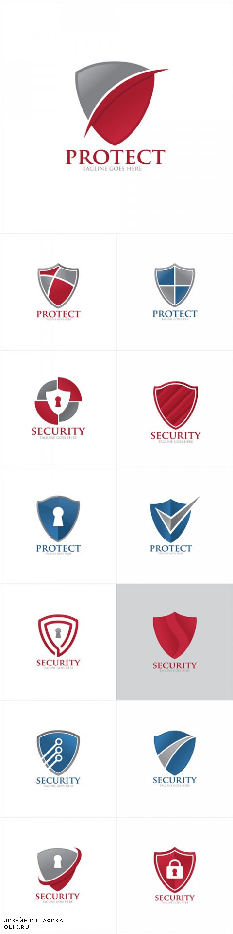 Vector Shield Protection Security Logo Icon