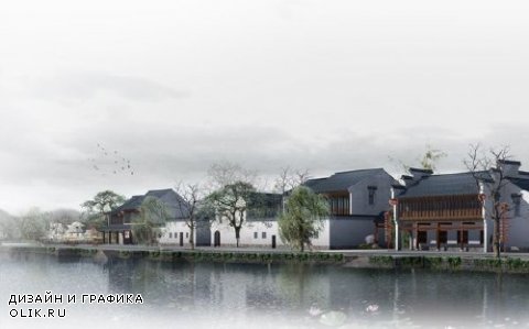 Китайские архитектурные концепты (подборка изображений)