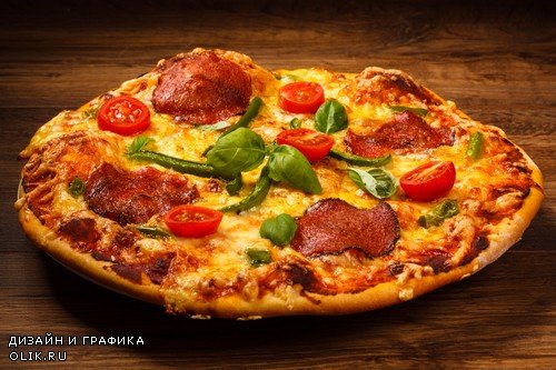 Растровый клипарт - Пицца 24