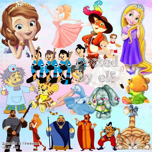 Сказочные персонажи картинки для детей - 30 фото
