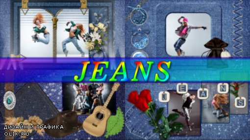 Jeans - project for ProShow Producer