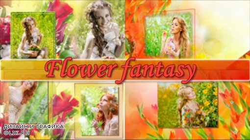 Flower fantasy - project for ProShow Producer