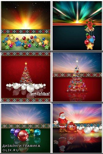 Новогодние фоны. Часть 9 / Christmas backgrounds. Part 9