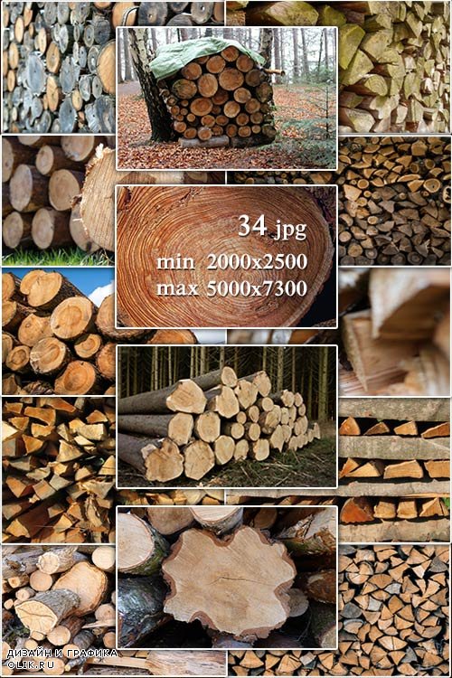 Wood, logs, firewood - Лес, дерево, бревна, дрова, поленья