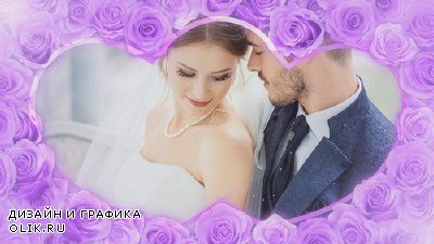 Проект ProShow Producer - Wedding Rose - Purple