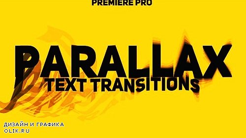 Parallax Text Transitions 313597 - PRMPRO Templates