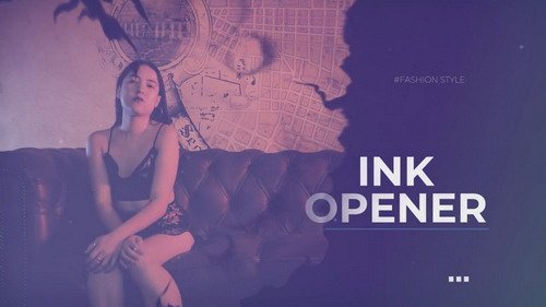 Ink And Water Opener - PRMPRO Template