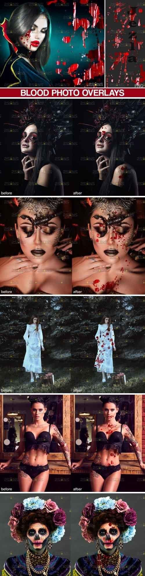 Blood splatter photoshop overlay, Halloween png overlays - 840471 Blood splatter photoshop overlay, Halloween png overlays - 840471