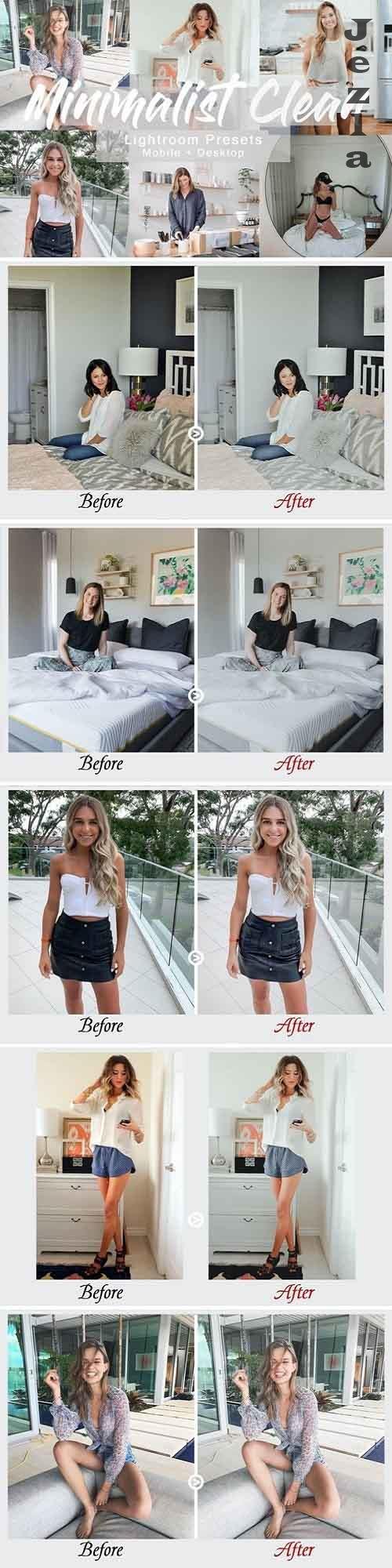 Minimalist Clean - Lightroom Presets Pack Minimalist Clean - Lightroom Presets Pack