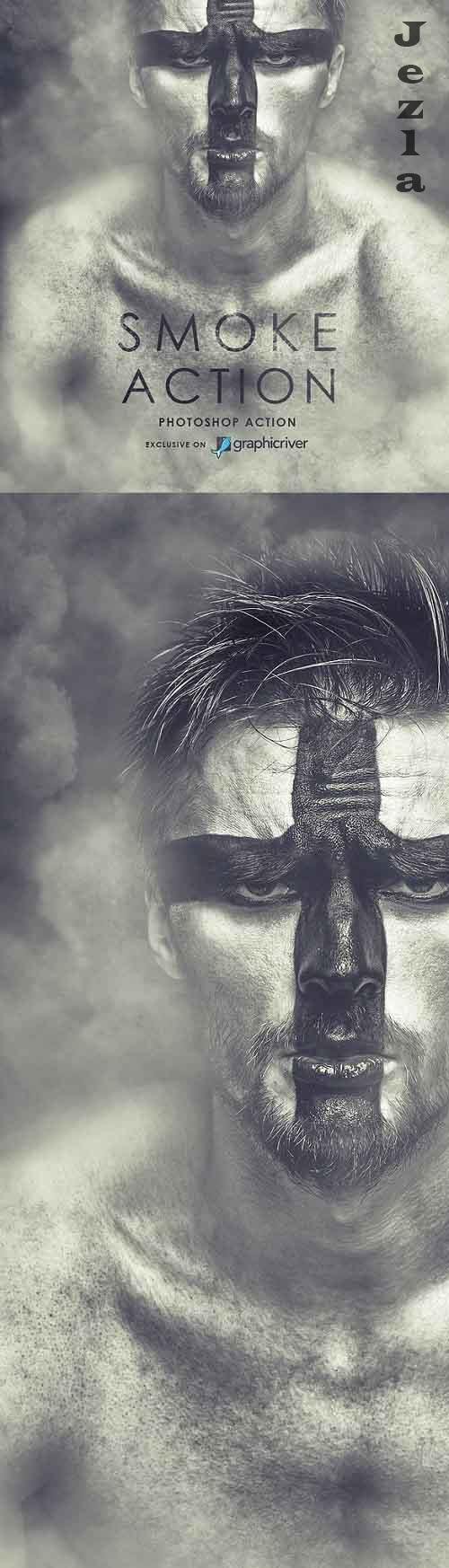 Smoke Photoshop Action - 19053471 Smoke Photoshop Action - 19053471