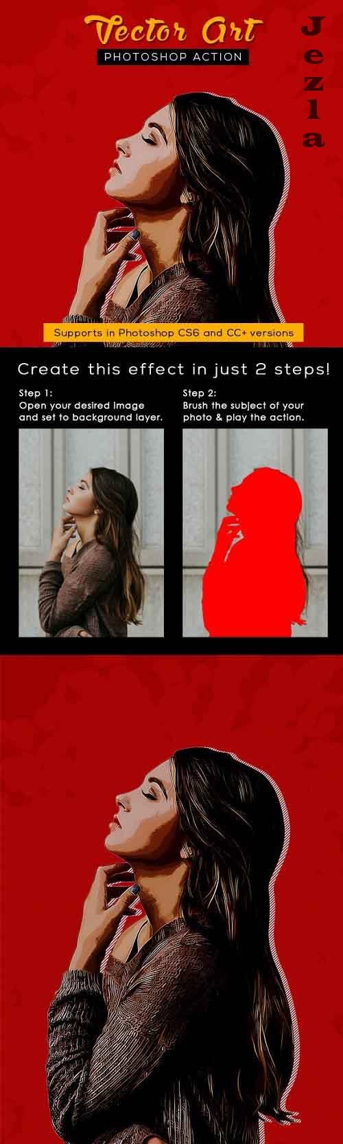 Vector Art Photoshop Action 26874962 Vector Art Photoshop Action 26874962