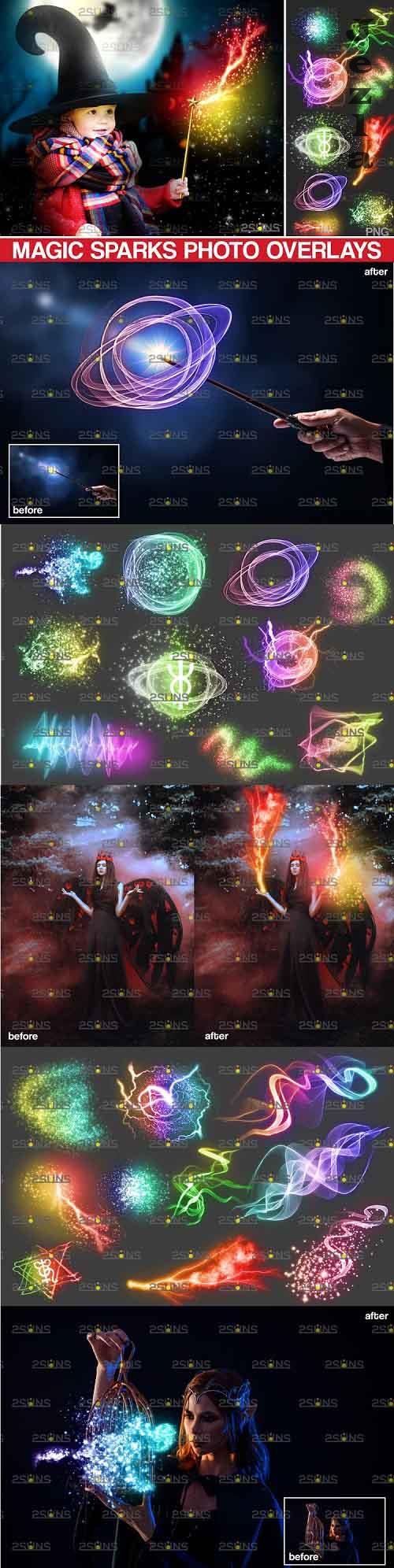 Magic sparks, Photoshop overlay, photo overlays magic wand - 853029 Magic sparks, Photoshop overlay, photo overlays magic wand - 853029