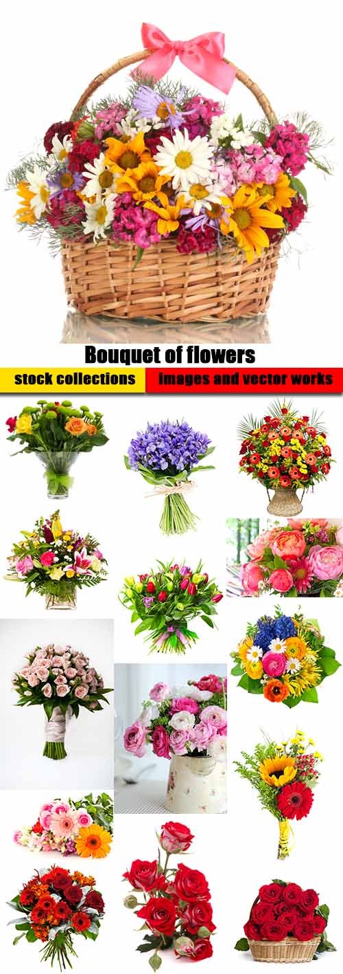 Bouquet of flowers - 25 HQ Jpg