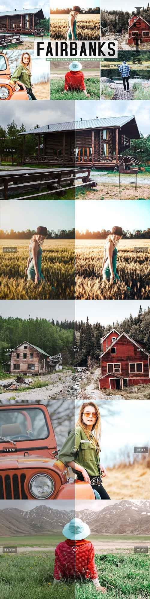 Fairbanks Pro Lightroom Presets - 5341958 - Mobile & Desktop Fairbanks Pro Lightroom Presets - 5341958 - Mobile & Desktop