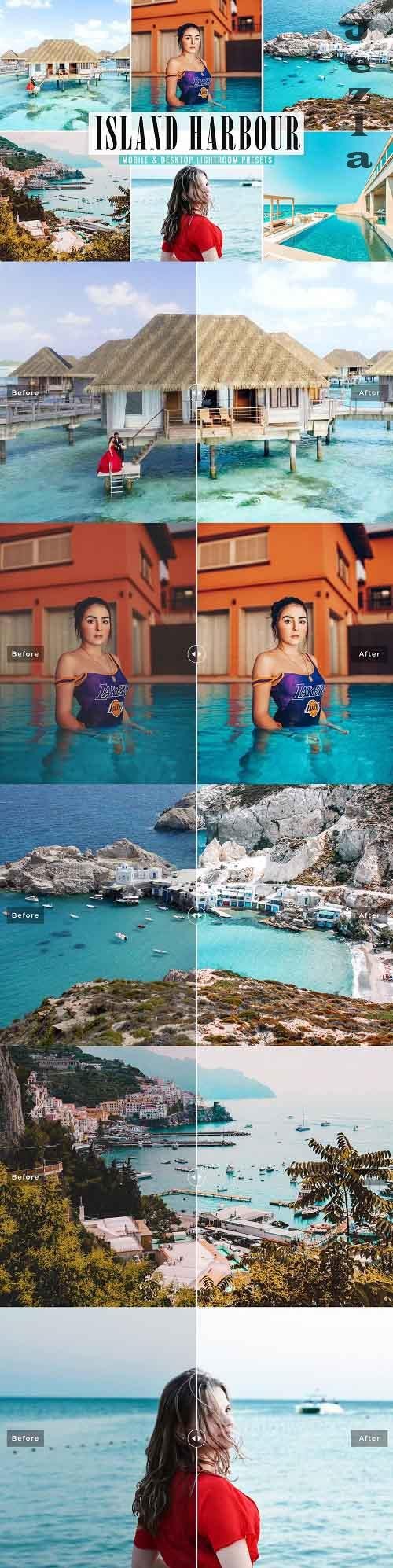 Island Harbour Pro Lightroom Presets - 5353801 - Mobile & Desktop Island Harbour Pro Lightroom Presets - 5353801 - Mobile & Desktop
