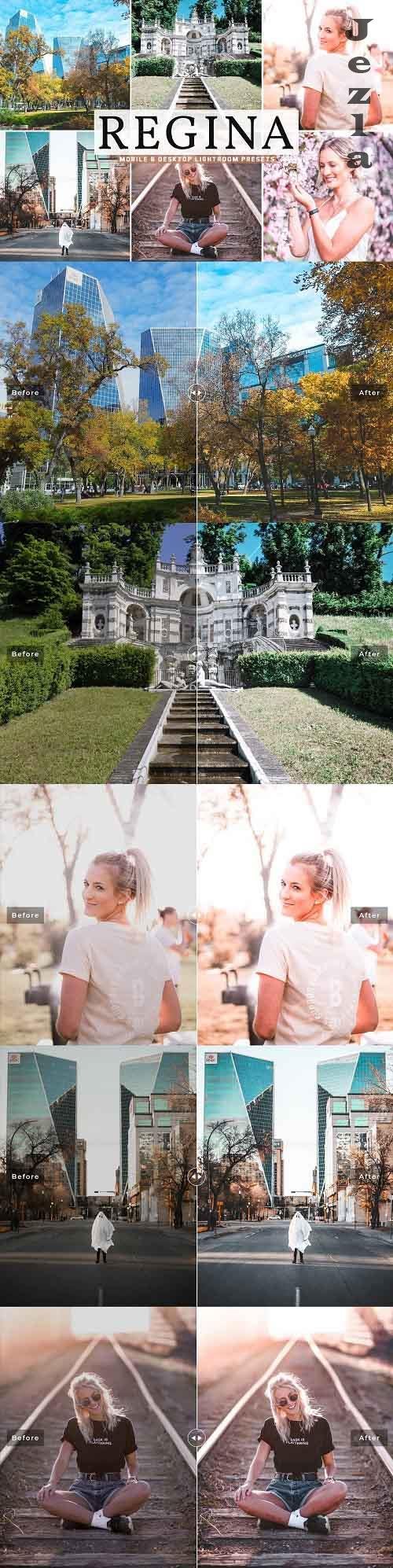Regina Pro Lightroom Presets - 5358936 - Mobile & Desktop Regina Pro Lightroom Presets - 5358936 - Mobile & Desktop