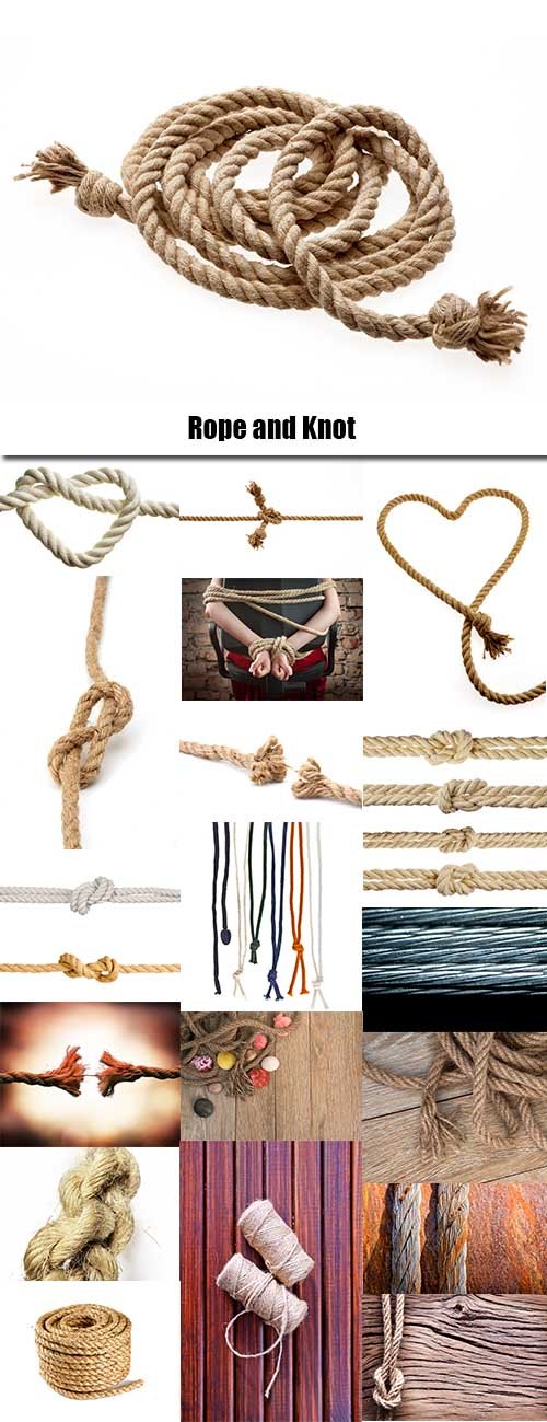 Rope and Knot Collection - 25 HQ Jpg