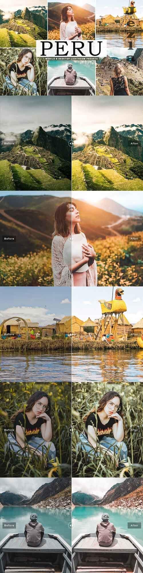Peru Pro Lightroom Presets - 5362171 - Mobile & Desktop Peru Pro Lightroom Presets - 5362171 - Mobile & Desktop