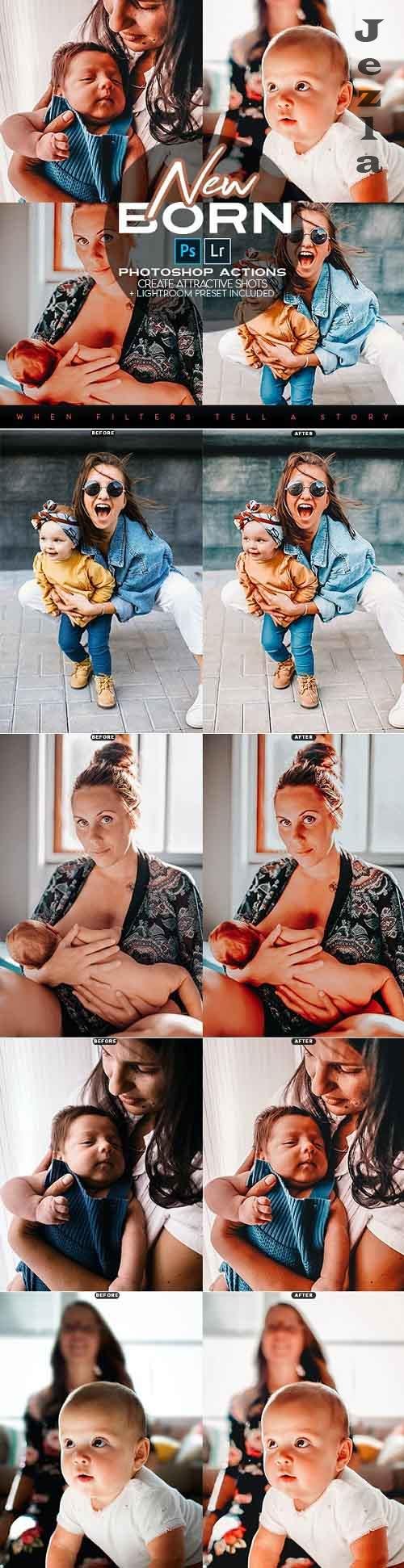 New Born Photoshop Actions + LR Presets 28114485 New Born Photoshop Actions + LR Presets 28114485