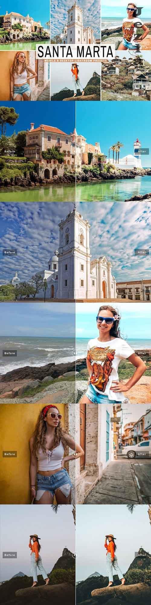 Santa Marta Pro Lightroom Presets - 5380607 Santa Marta Pro Lightroom Presets - 5380607