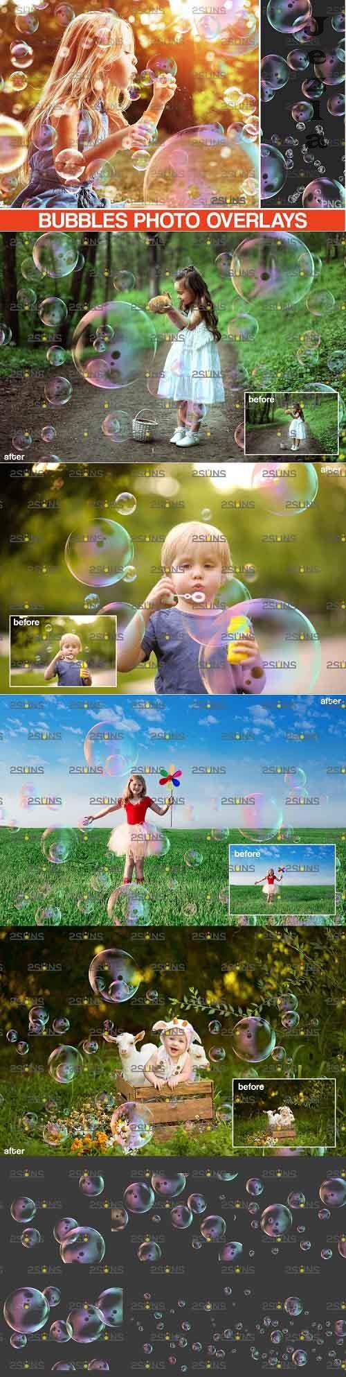 30 PHSP overlay Bubble overlays, Soap bubbles - 895339