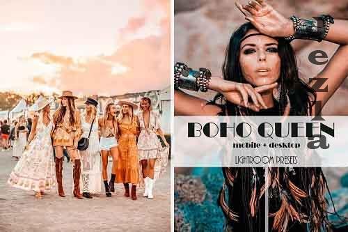 Boho Queen Lightroom Presets | Desktop & Mobile - 897774 Boho Queen Lightroom Presets | Desktop & Mobile - 897774